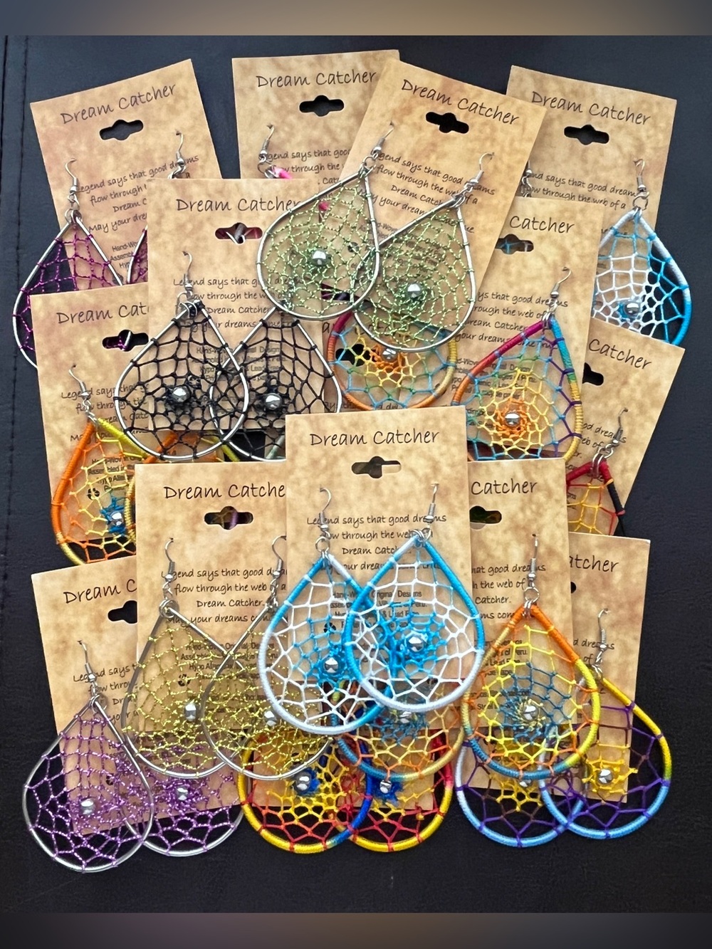Reseller bundle New lot of Dreamcatcher earrings 15 pairs